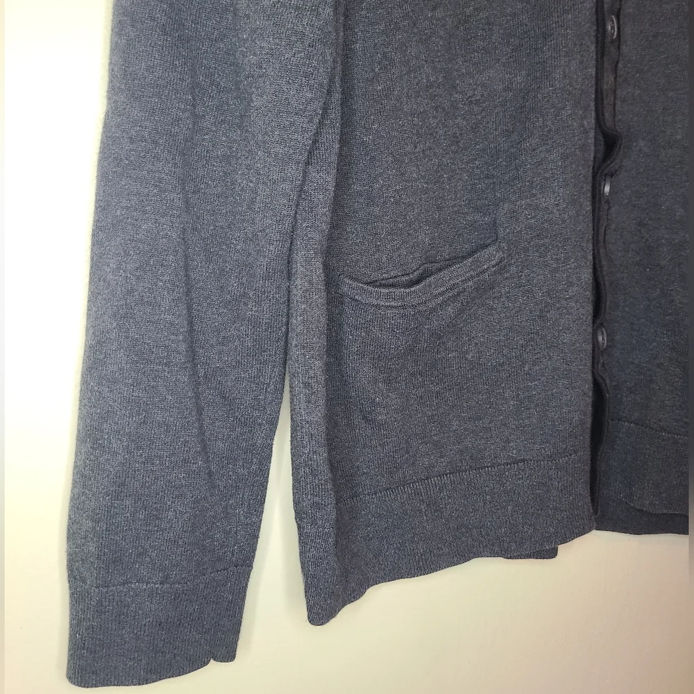 EXPRESS gray and black cardigan 100% cotton, xlarge
